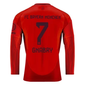 FC Bayern München Gnabry Hjemmedrakt 2024/2025 Langermet